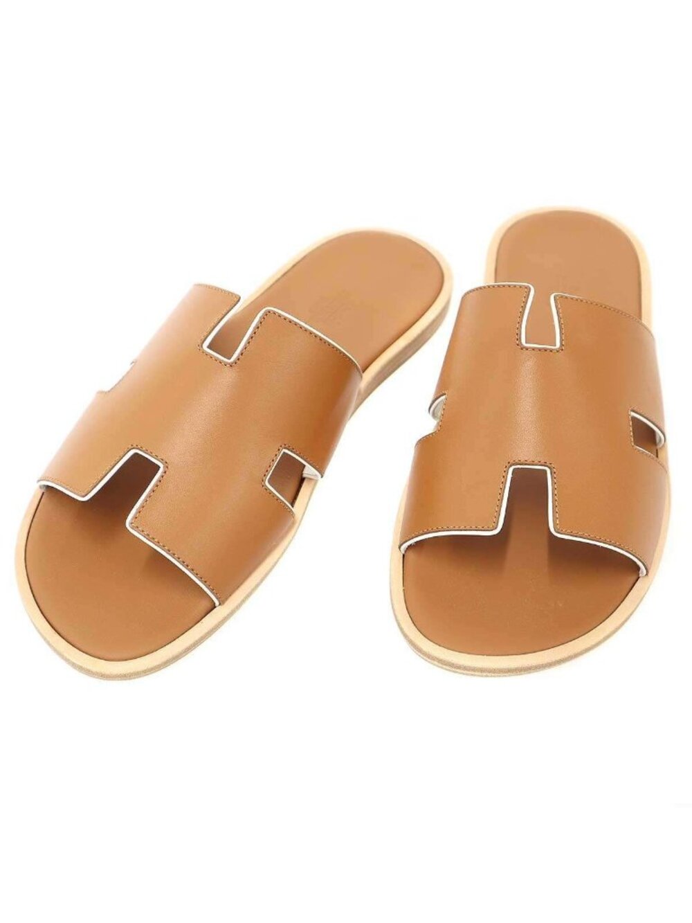 Hermes Izmir Sandals Brown
